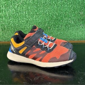 Merrell Orange Yellow Black Kids Sneakers